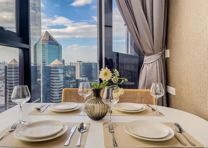Duplex Near Bts L Rooftop Pool L Skyline L Sontana