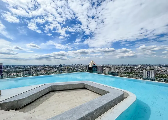 Duplex Near Bts L Rooftop Pool L Skyline L Sontana *