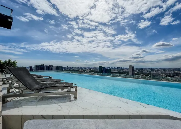 Duplex Near Bts L Rooftop Pool L Skyline L Sontana *